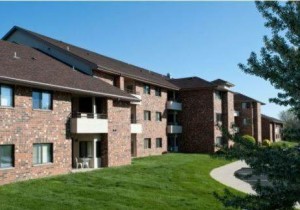 Exterior view of Edgerton apartments Exterior view of Edgerton apartments